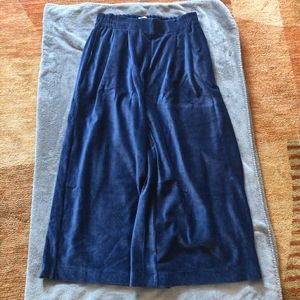 Madewell/Texture and Thread Wide leg courderoy pan